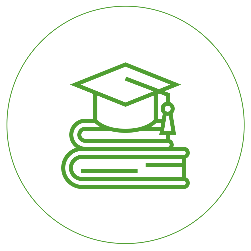 green teaching icon